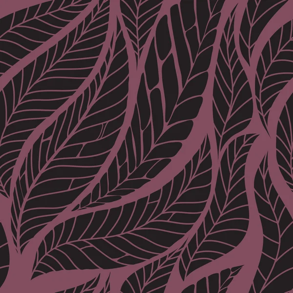Löv sömlös mönster — Stock vektor