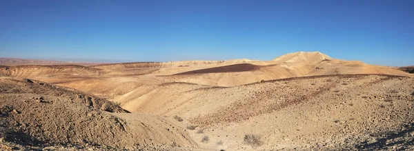 Desert landscape in Negev desert, Israel — Stock Photo, Image