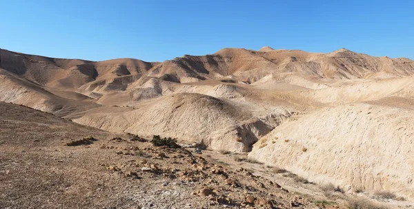 Paisagem do deserto perto do Mar Morto — Fotografia de Stock