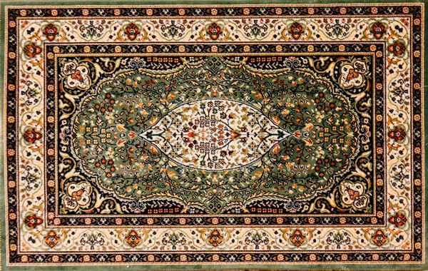 Alfombra árabe con patrón floral — Foto de Stock
