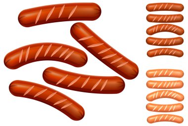 Sausages clipart