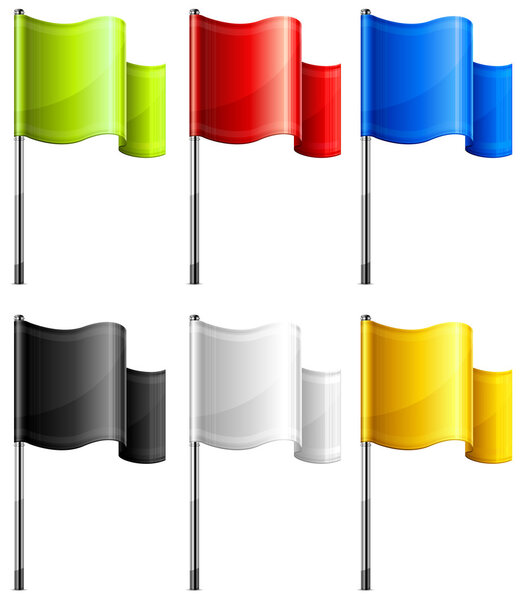 прямоугольные флаги
