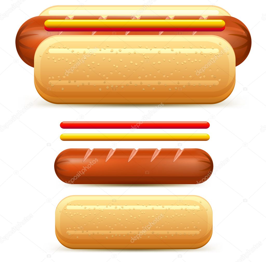 Hotdog stylized