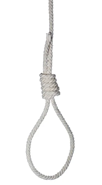 Snare. Rope for hanging — Stock Photo, Image