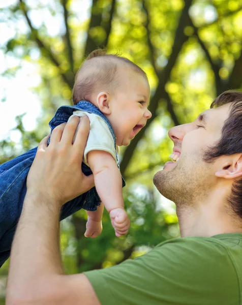 Father and his son — Stock Photo, Image