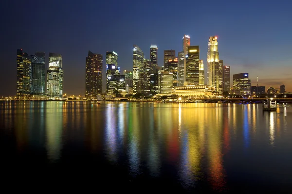 Сингапурский горизонт — стоковое фото