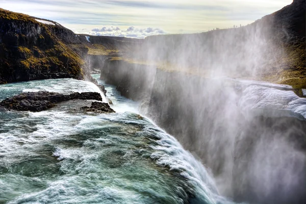 Wodospad Gullfoss — Zdjęcie stockowe