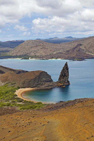 Галапагосские острова Бартоломе — стоковое фото