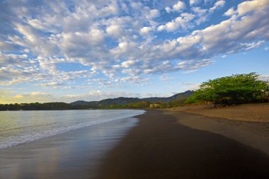 Sunset in Guanacaste clipart