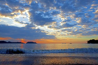 gün batımı: guanacaste