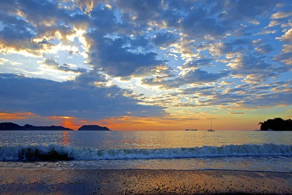 Pôr do sol em Guanacaste — Fotografia de Stock