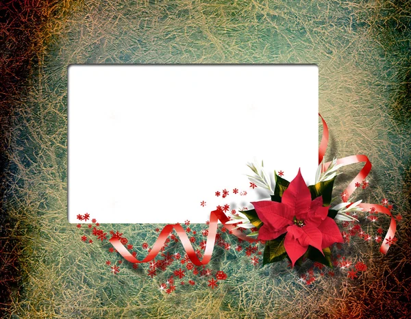 Frameworks for photo. The vintage christmas composition. — Stock Photo, Image