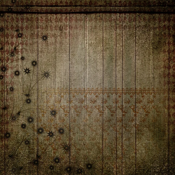 Wackelige Holzwand des Hauses. Textur. — Stockfoto