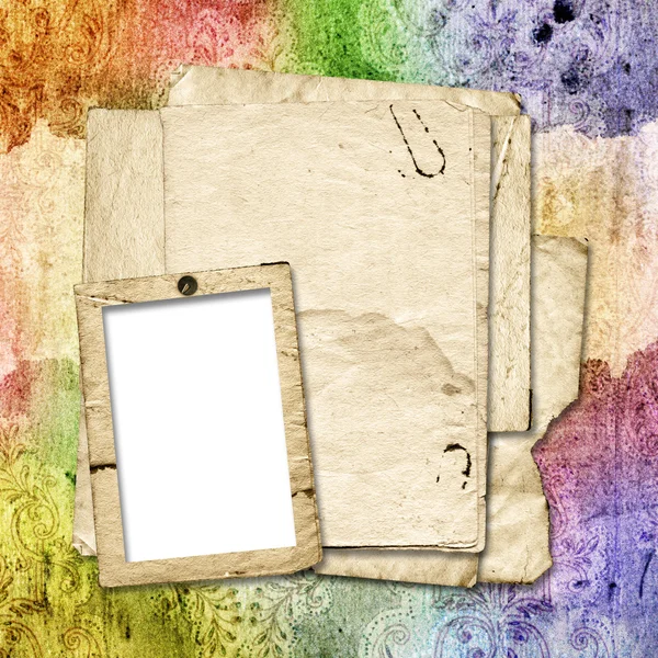 Multicoloured backdrop for greetings or invitations. — Stock Photo, Image