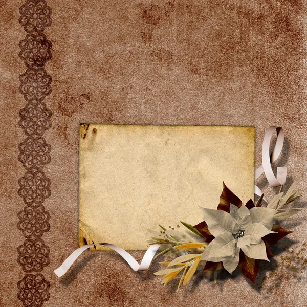 Vintage background for invitation and photo. — Stock Photo, Image