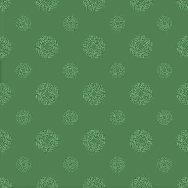 Grüner Dekor Hintergrund — Stockvektor
