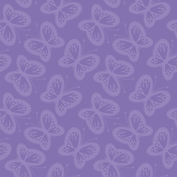 Seamless background with openwork butterflies