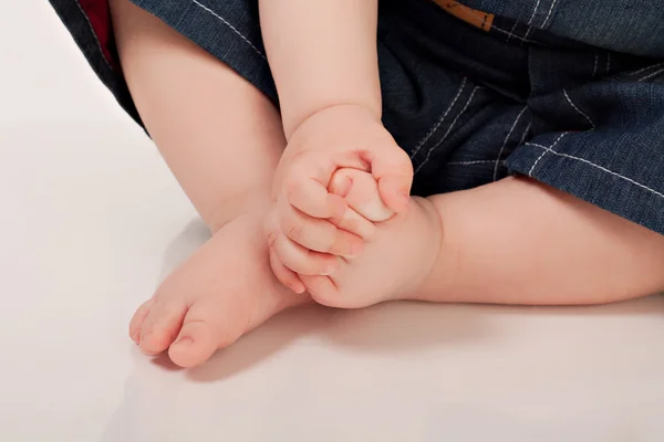 stock image Baby feet