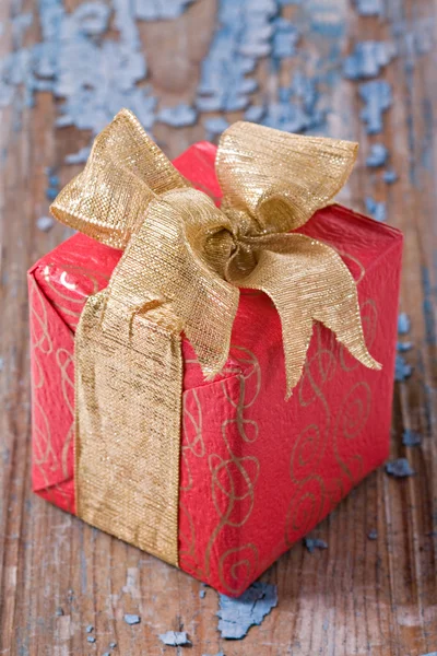 Noel hediyesi kutusu — Stok fotoğraf