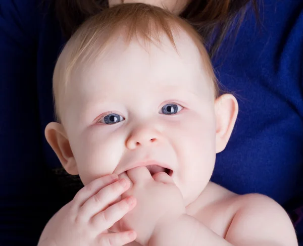 Retrato de bebê pequeno — Fotografia de Stock