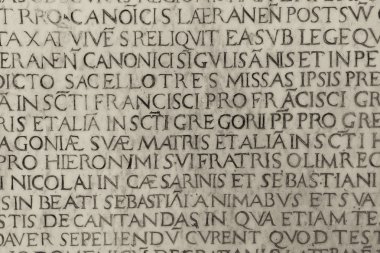 Ortaçağ latin Katolik yazıt