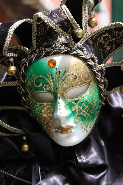Tradisjonell fargerik Venezia-maske – stockfoto