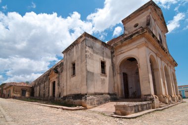 Trinidad, Küba plaza mayor görünümü