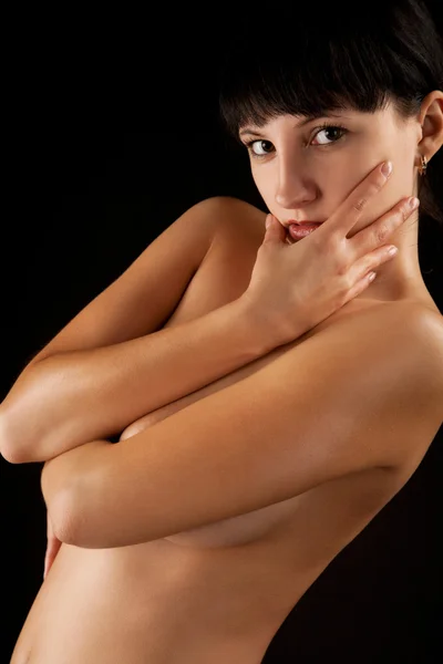 Unga nakna kvinnor — Stockfoto