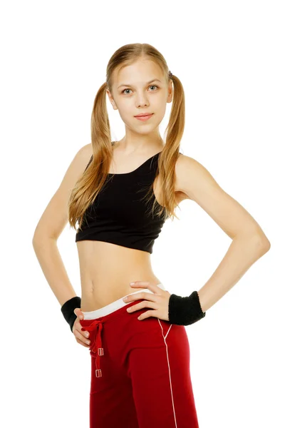 Fitness para chica —  Fotos de Stock