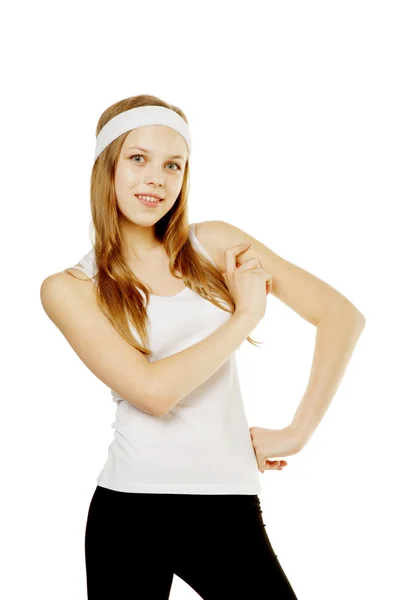 Fitness for girl — Stock Photo, Image