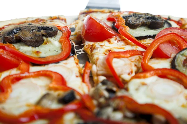 Pizza with mushrooms — Stock Photo, Image