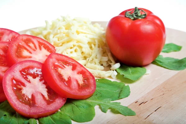 Tomate e queijo — Fotografia de Stock