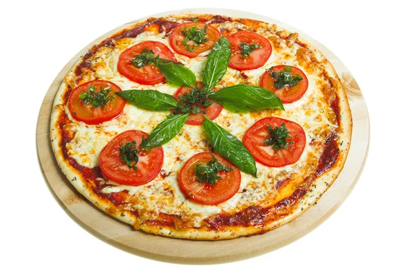 Pizza margarita — Stock fotografie