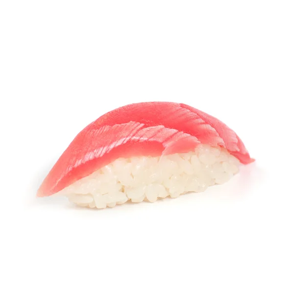 Sushi japonés sobre un fondo blanco — Foto de Stock