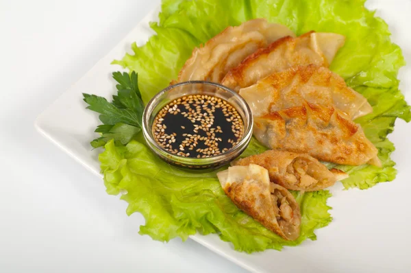 stock image Gyoza with shrimp