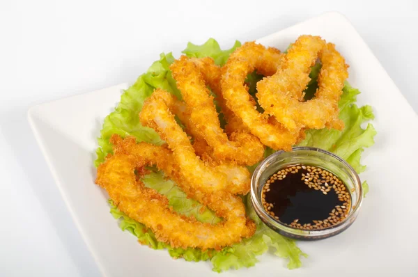 stock image Tempura with squid