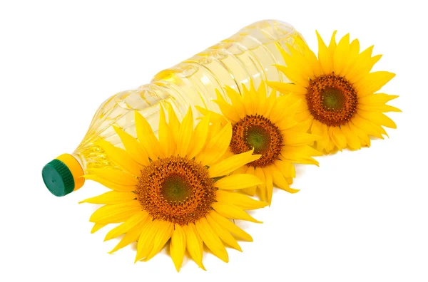 Sunflower Oil Sunflower with flowers