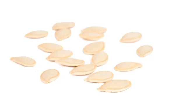 Squash seeds isolated — Stock Photo, Image