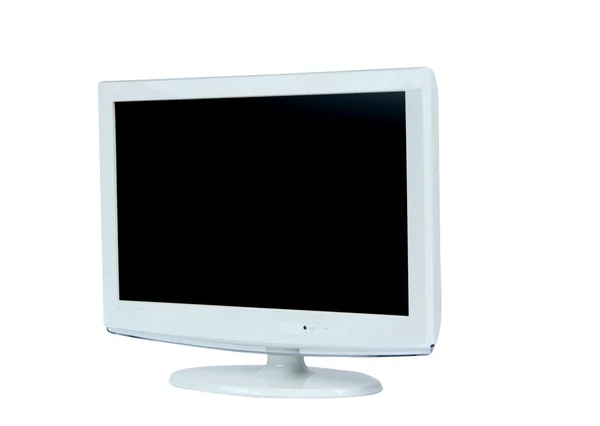 Білий екран, ізольовані — стокове фото