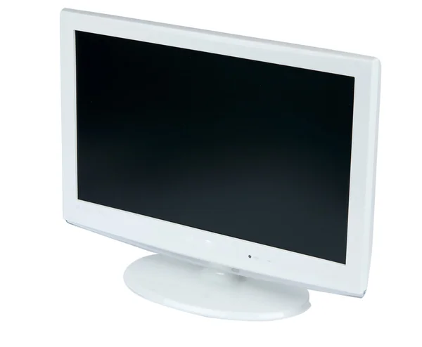 Білий екран, ізольовані — стокове фото