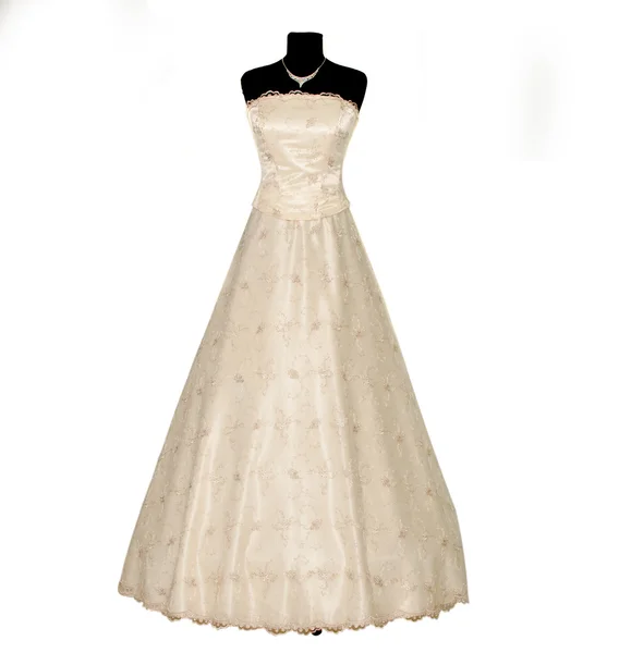 Sukienka na białym tle — Zdjęcie stockowe