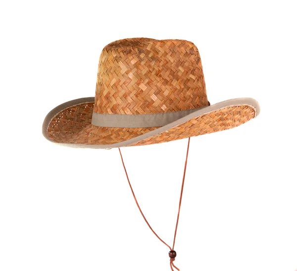 Straw hat isolated — Stock Photo, Image