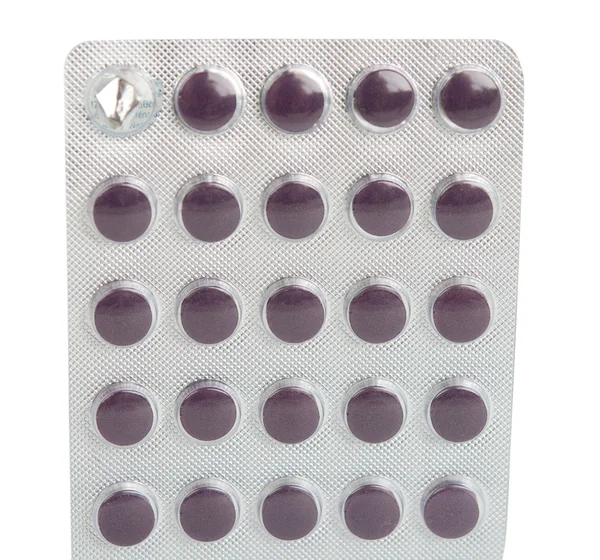 Förpackning av tabletter — Stockfoto