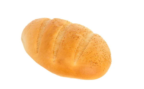 Pane bianco isolato — Foto Stock