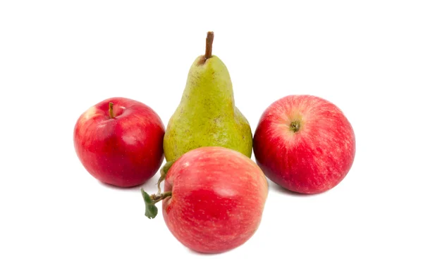 Pêra com maçã — Fotografia de Stock