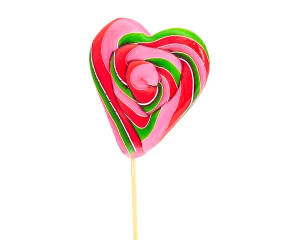 Lollipop heart — Stock Photo, Image