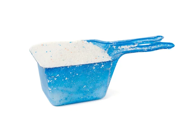 Washing powder in a measuring cup — Stock Photo, Image
