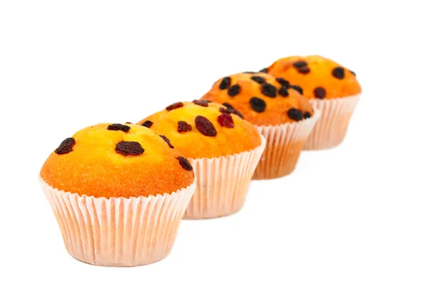 Muffins con pasas —  Fotos de Stock