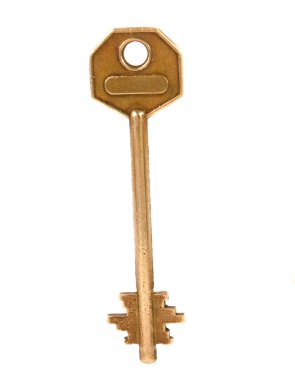 Key isolated clipart