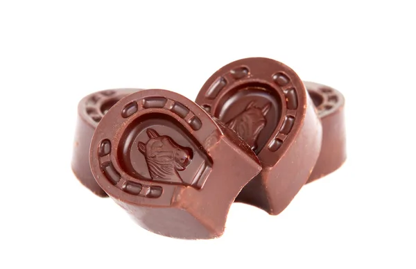 Ferradura de chocolate — Fotografia de Stock